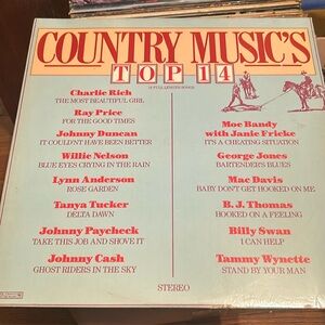 Country music Top 14 Record